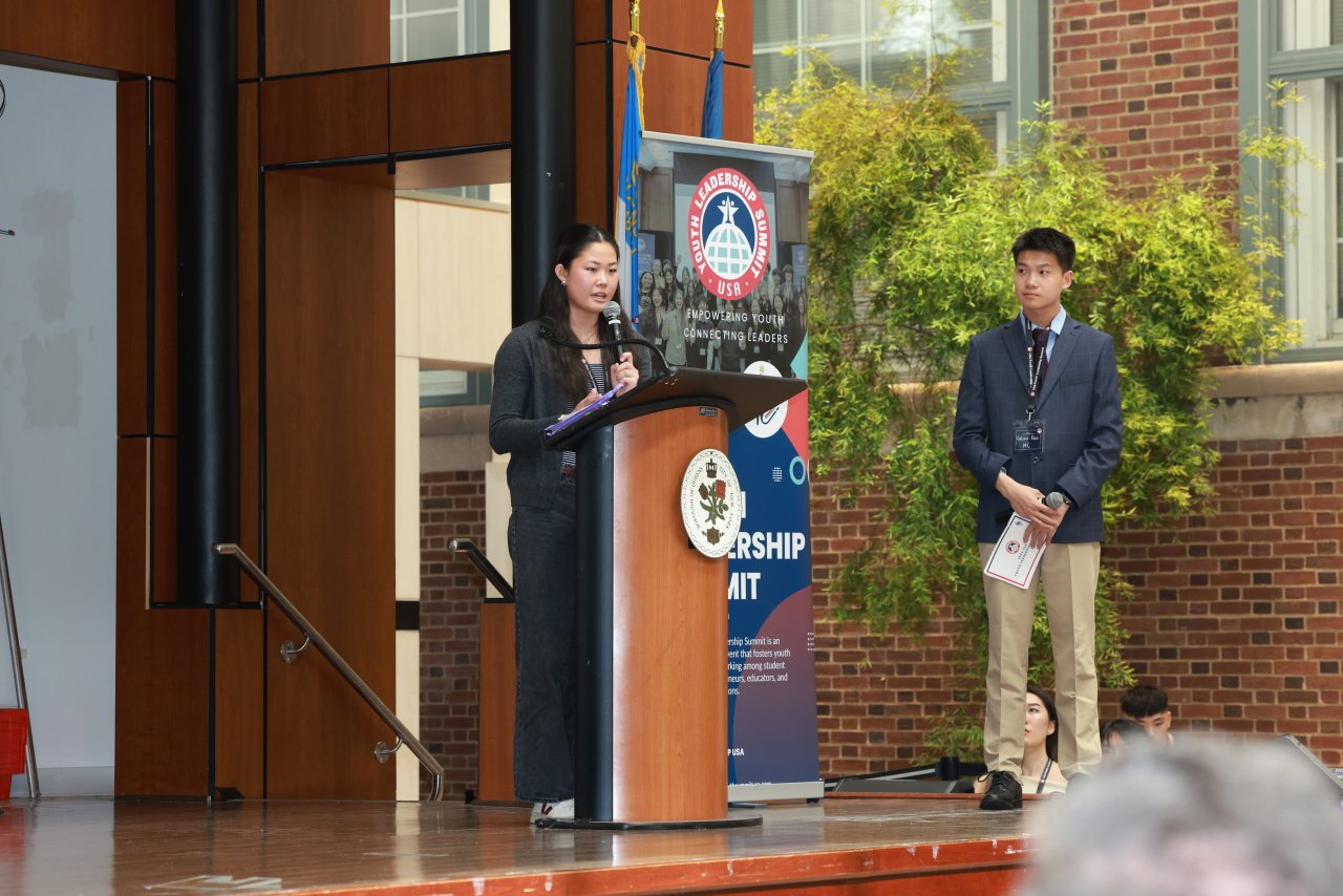 Student presenters at YLS 2026